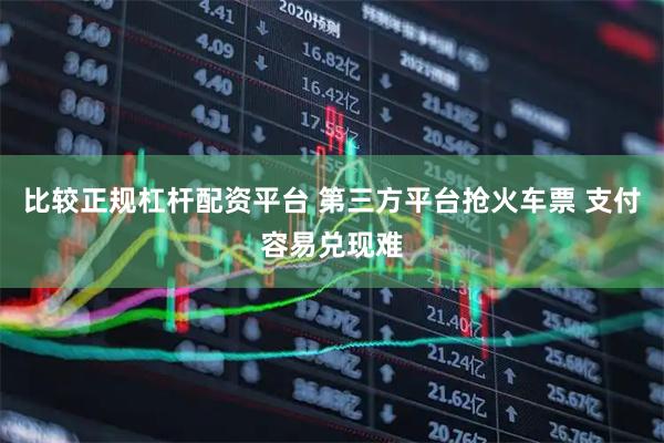 比较正规杠杆配资平台 第三方平台抢火车票 支付容易兑现难